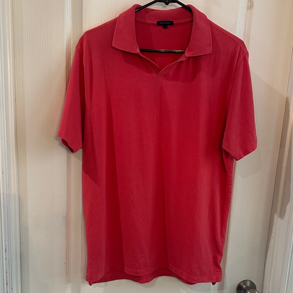 Classic Red Polo Shirt for Men